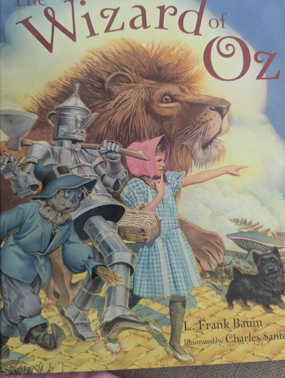 The Wizard of Oz by L Frank Baum Illustrated By Charles Santore Hardcover